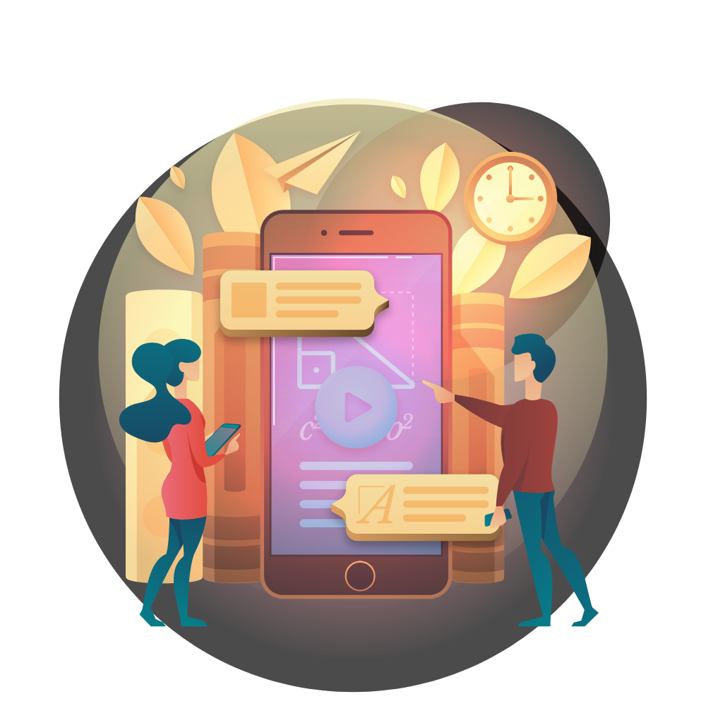 Mobile App Development Illustration
